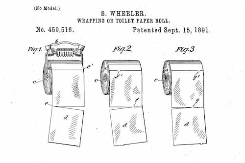 ToiletP aper Patent