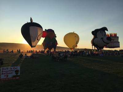Hot air baloons day, June holiday