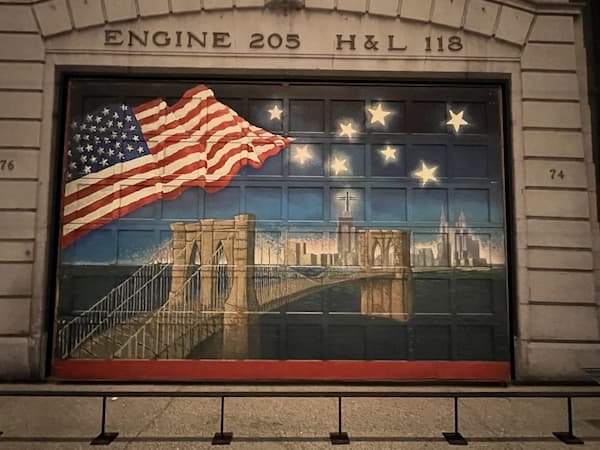 911 Fire Mural