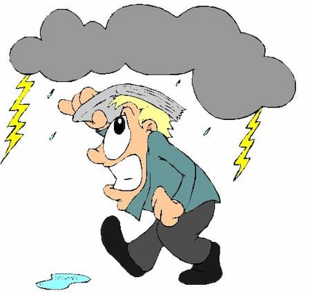 Thunderstorm and Lightning. When is Step in a Puddle and Splash Your Friends Day? January 11 holidays