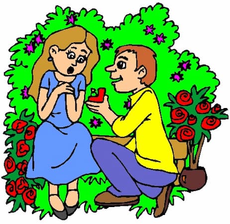 Wedding Proposal. When is Sorry Charlie Day? April 6 holiday.