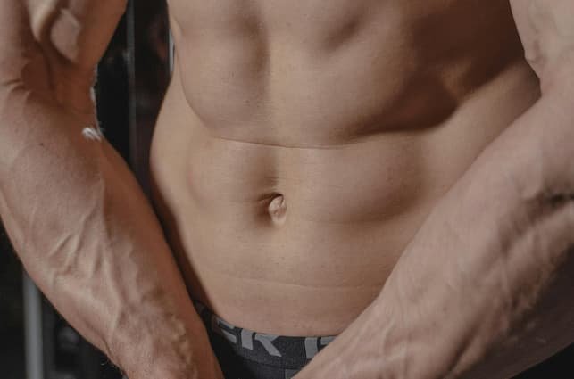 Global Belly Button Day. Male Navel