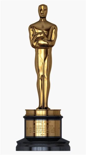 Oscar Statue. March holidays, Oscar Night